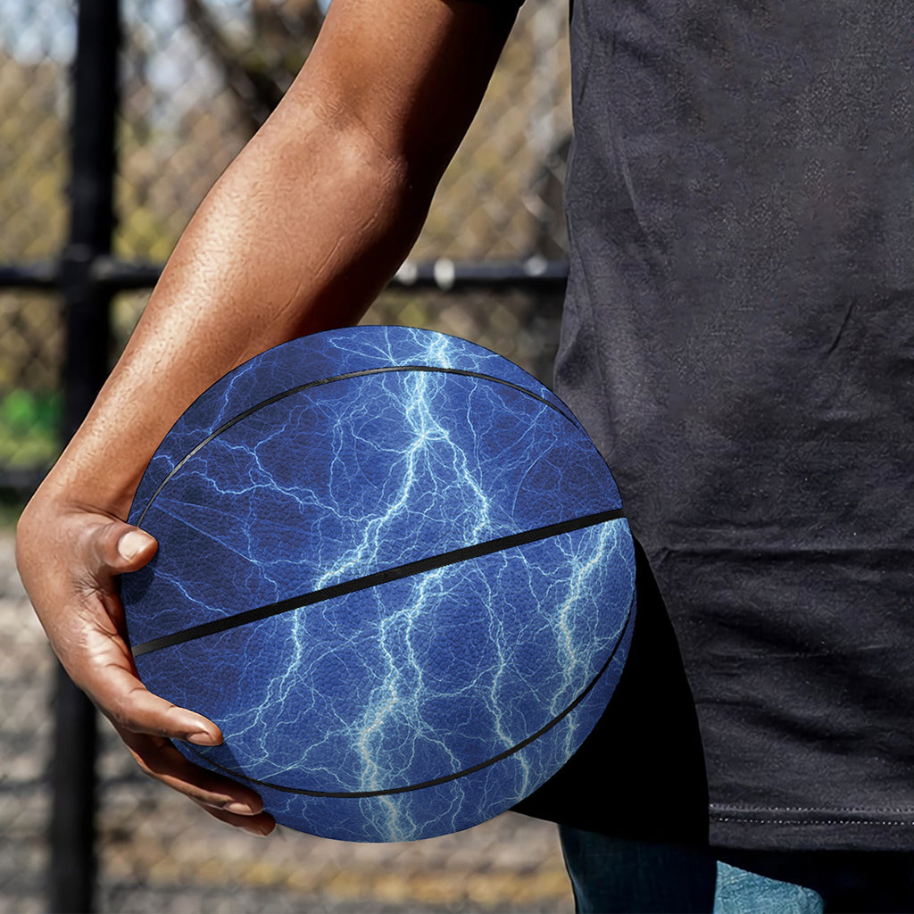 Lightning Plasma Print Basketball