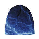 Lightning Plasma Print Beanie