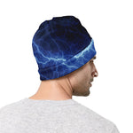 Lightning Plasma Print Beanie
