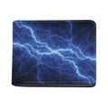 Lightning Plasma Print Bifold Wallet