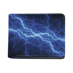 Lightning Plasma Print Bifold Wallet