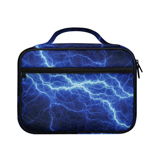 Lightning Plasma Print Briefcase Bible Bag