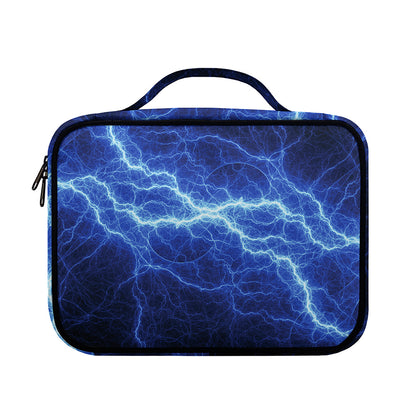 Lightning Plasma Print Briefcase Bible Bag