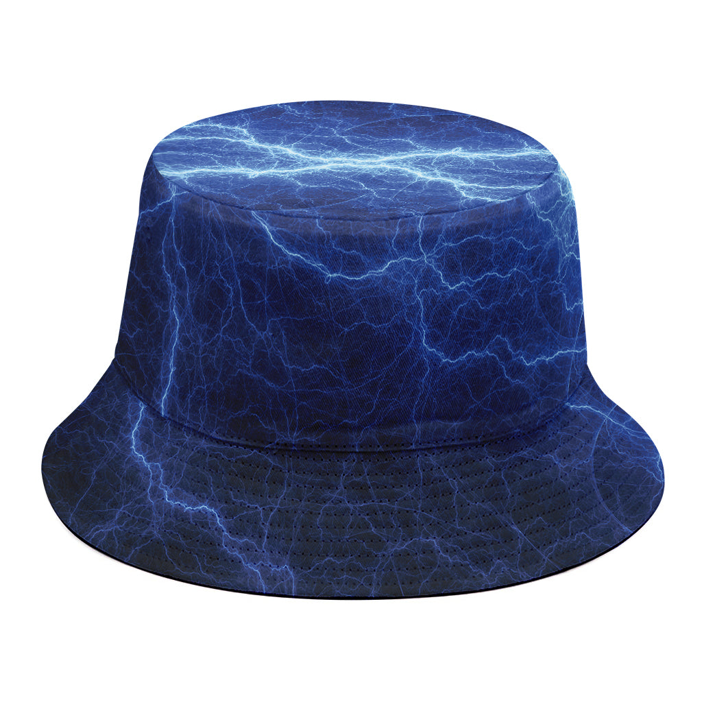 Lightning Plasma Print Bucket Hat