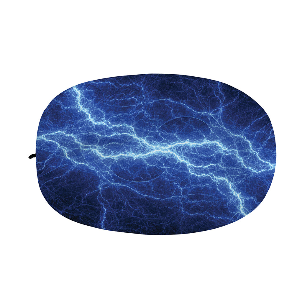 Lightning Plasma Print Car Side Mirror Covers