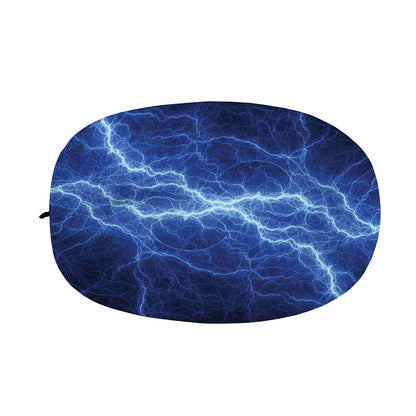 Lightning Plasma Print Car Side Mirror Covers