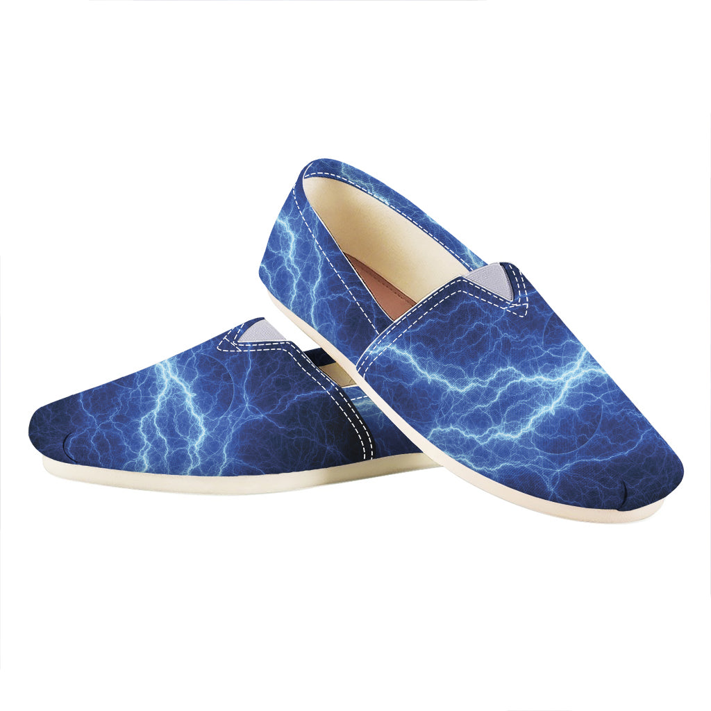 Lightning Plasma Print Casual Shoes