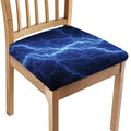 Lightning Plasma Print Chair Cushion Cover