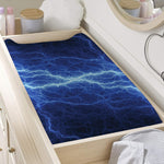 Lightning Plasma Print Changing Pad Cover