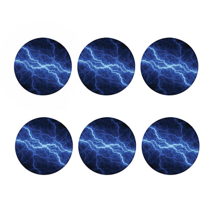 Lightning Plasma Print Coaster Set