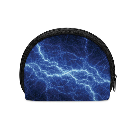 Lightning Plasma Print Coin Purse