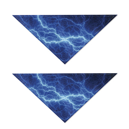 Lightning Plasma Print Dog Bandana