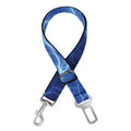 Lightning Plasma Print Dog Seat Belt