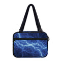 Lightning Plasma Print Double Strap Bible Bag
