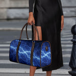 Lightning Plasma Print Duffle Bag