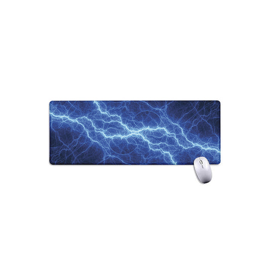 Lightning Plasma Print Extended Mouse Pad