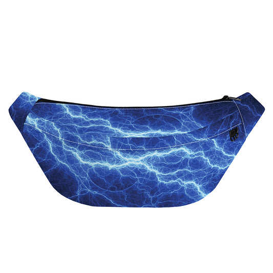 Lightning Plasma Print Fanny Pack