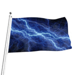 Lightning Plasma Print Flag