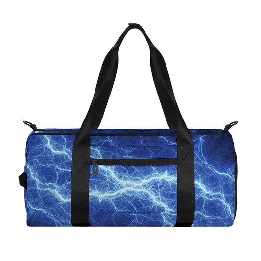 Lightning Plasma Print Gym Bag