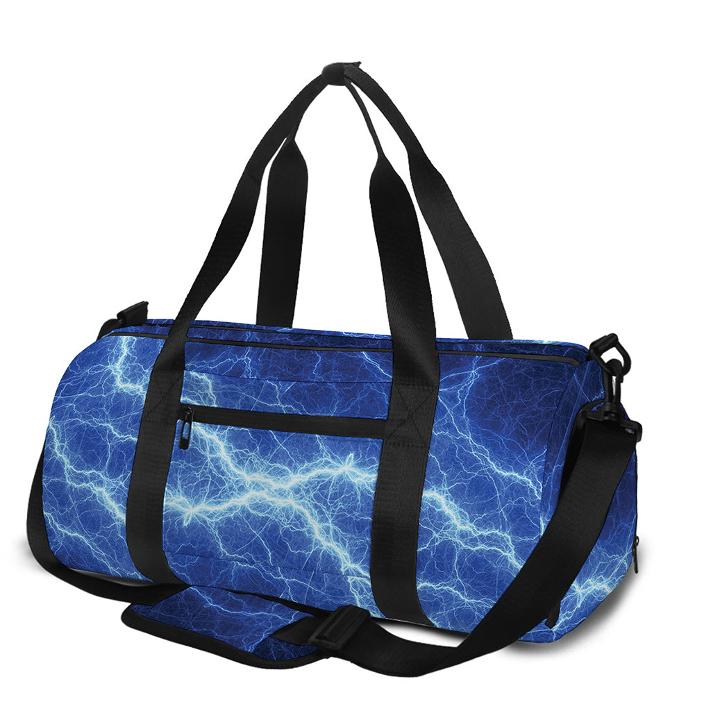 Lightning Plasma Print Gym Bag