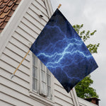 Lightning Plasma Print House Flag