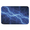 Lightning Plasma Print Indoor Door Mat