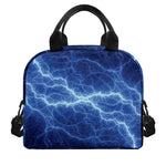 Lightning Plasma Print Insulated Lunch Bag