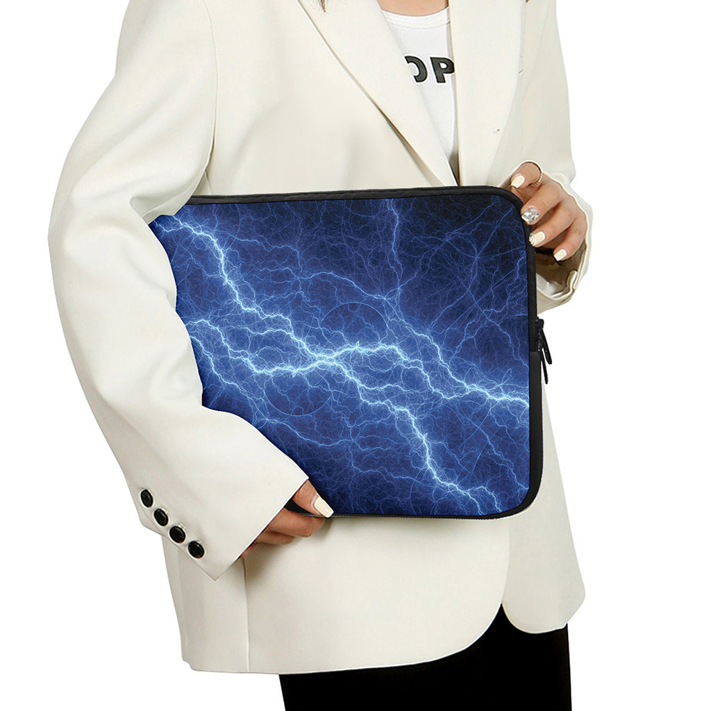 Lightning Plasma Print Laptop Sleeve
