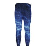 Lightning Plasma Print Men's leggings
