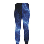 Lightning Plasma Print Men's leggings