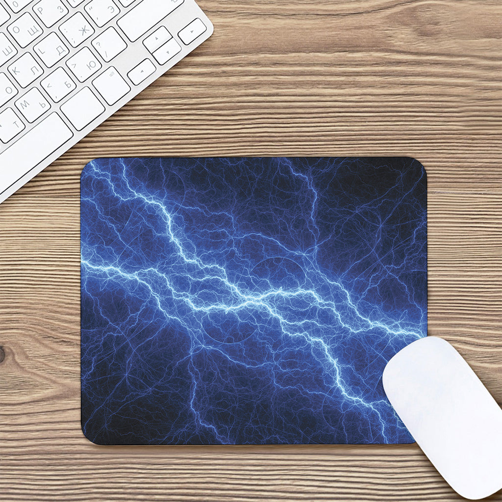 Lightning Plasma Print Mouse Pad