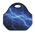 Lightning Plasma Print Neoprene Lunch Bag