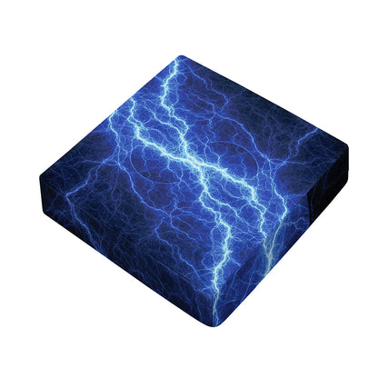 Lightning Plasma Print Outdoor Seat Cushion Cover