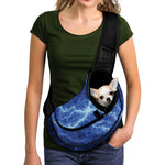 Lightning Plasma Print Pet Sling Carrier