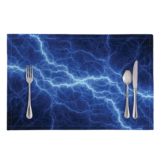 Lightning Plasma Print Placemat