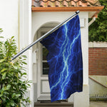 Lightning Plasma Print Polyester Flag