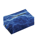 Lightning Plasma Print Rectangle Tissue Box Cover