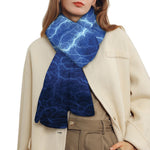 Lightning Plasma Print Scarf