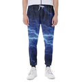 Lightning Plasma Print Joggers