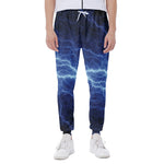 Lightning Plasma Print Scuba Joggers