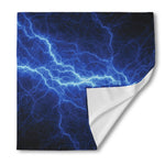 Lightning Plasma Print Silk Bandana