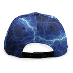 Lightning Plasma Print Snapback Cap