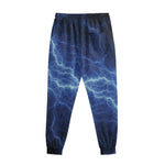 Lightning Plasma Print Sweatpants