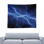 Lightning Plasma Print Tapestry