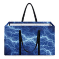 Lightning Plasma Print Utility Tote Bag