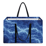 Lightning Plasma Print Utility Tote Bag