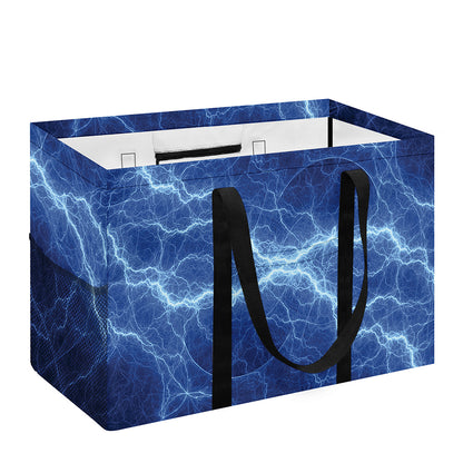 Lightning Plasma Print Utility Tote Bag