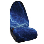 Lightning Plasma Print Waterproof Car Seat Cover