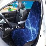 Lightning Plasma Print Waterproof Car Seat Cover