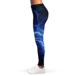 Lightning Plasma Print Women's Leggings